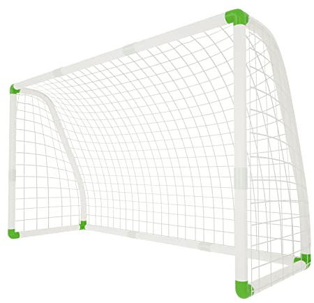 NAIZY But de Football pour Jardin But de Football pour Enfants avec Filet 180 x 120CM Montage Rapide Idéal pour la Plage, Le Parc ou la Salle
