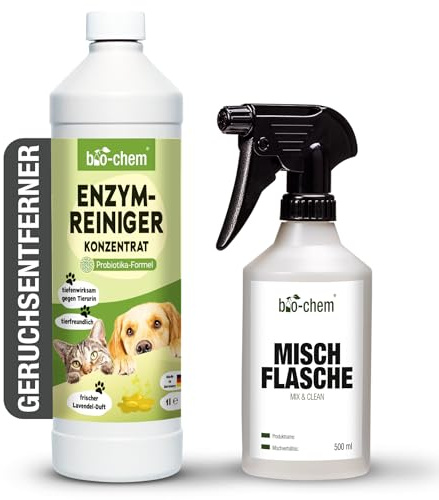 bio-chem Producto enzimático de 1L + botella mezcladora