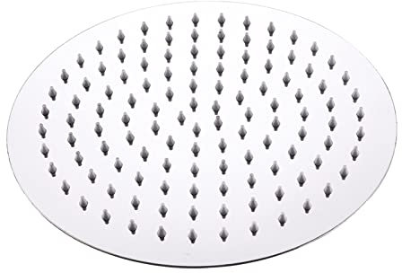 40 cm krom regnduschhuvud ultratunn design med tryckökningsteknik för fantastisk duschupplevelse lätt att installera och rengöra runt regnduschhuvud för lyxigt bad