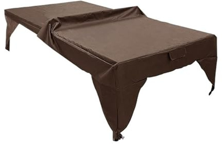 MAQDDO 280 cm x 153 73 hopfällbart bordtennisbordsskydd, skydd för tennis, biljardbord och pooler, för inomhus utomhus för bordtennisbord
