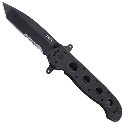 CRKT M16-14SFG Outdoor Folding Knife with Liner Lock, Black, M16-14SFG
