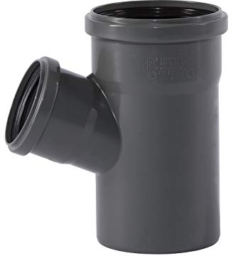 Ostendorf HTsafe Abzweig DN 110/75 mm 67 Grad HT-Rohr