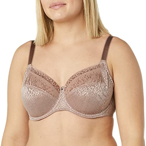 Fantasie Women's Envisage Underwire Full Cup Bra with Side Support Coverage, Taupe, 36D