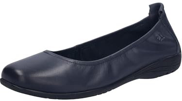 Josef Seibel Damen Klassische Ballerinas Fenja 01,Weite G (Normal),Sommerschuhe,Ballerina-Schuhe,Ballett-Schuhe,flach,Indigo,44 EU