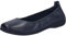 Josef Seibel Damen Klassische Ballerinas Fenja 01,Weite G (Normal),Sommerschuhe,Ballerina-Schuhe,Ballett-Schuhe,flach,Indigo,44 EU