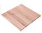 1 Massivholzplatte Kernbuche massiv 2cm stark. Holzplatte Bretter Leisten Sondermaße. (40x40cm)
