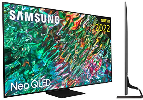 Samsung Smart TV Neo QLED 4K 2022 55QN90B - Smart TV de 55 con Resolución 4K, Quantum Matrix Technology, Procesador Neo QLED 4K con Inteligencia Artificial, Quantum HDR 2000