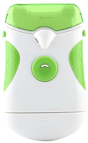 Coupe Ongles Électrique 2 en 1 avec Lumière LED, Lime à Ongles Manucure Pédicure avec Réservoir, pour Bébés et Adultes