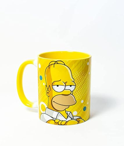 TusPersonalizables.com Homer Tasse gelb