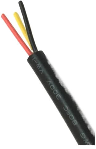 BADIKA Fili e Cavi UL (PVC) Cavo Elettrico connettore U + S + B 26 AWG Cavi di Controllo del Segnale del Cavo del Mouse Multi-Core in PVC a 3 conduttori 200 M/Rotolo