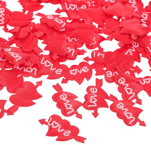 BESPORTBLE 100 Pezzi Coriandoli a Forma di Cuore in Spugna per Decorazioni da Tavolo Matrimonio e Compleanno Ritagli Cuore Sparsi per Festa Romantica e Decorazione Casa Sanitaria
