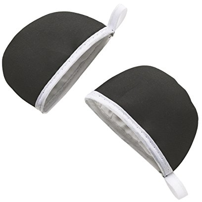 Excelsa Life Ceramica Confezione 2 Presine, Cotone, Nero, 2 unità