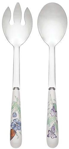 Lenox Butterfly Meadow 2pc Serving Set , White -, 0.84 LB