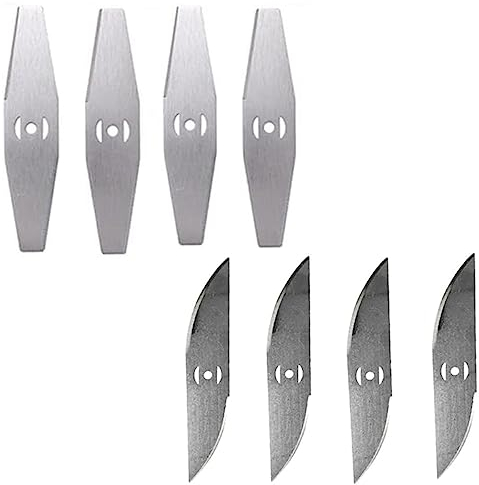 Coupe Bordure Lame De Rechange, 24V Coupe Bordure sans Fil avec Batterie Lame en Métal, Debroussailleuse Electrique Accessoires, pour Coupe Bordure sans Fil Garniture De Jardin,Metal Blade