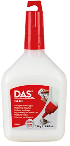DAS -FLACONE Glue 250G Flüssigkleber, Farbe Weiß, F501300