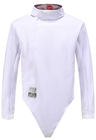 KJHY Children Adult 350N Fencing Jacket Fencing Suit Fencing Training Equipment for Child and Adult Fencer (Thickness : Left Hand, Size : 54#)