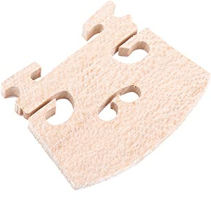 Funien Parti di Ponti per Violino in Legno Accessorio per Montaggio di Strumenti per Violino di Dimensioni 4/4, Ponti in Legno per Violino