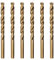 Misuyue 6pcs M35 Foret Cobalt Metal Hélicoïdaux, 3.5mm HSS Forets Meche Metal Professional pour Inox Alliage Alliage de Haute Température Titane Cuivre Fer