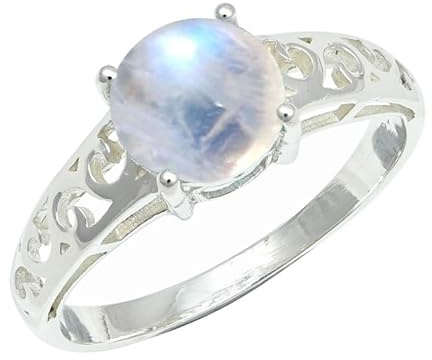 SILVERTROVE Ädelsten 925 sterling silver snygg handgjord bandring present artikel herr och dam smycken CRG1254AA