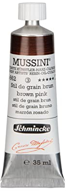 Schmincke MUSSINI® - feinste Künstler-Harz-Ölfarben, Stil de grain brun - 35 ml