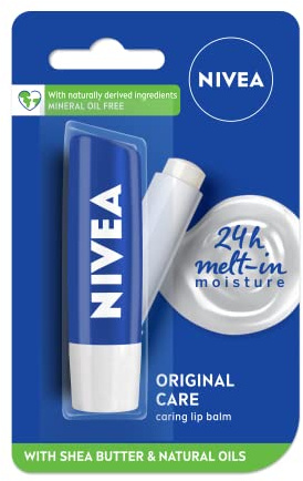 Nivea Lip Balm Original Care,4.8 g