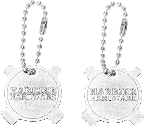 Harrier Hardware 2-Pack Keychain 4-Way Flathead Screwdriver EDC