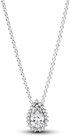 PANDORA Timeless 392832C01-45 Birne geschnitten Halskette
