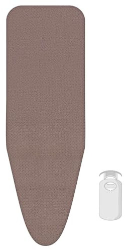 LaundrySpecialist Ultra Reflect BÜGELBRETTBEZUG - hitzereflektierend - 100% BCI Baumwolle 126x46CM - In 5 Größen erhältlich - mit extra Dicker Schaumschicht - Bügelkomfort