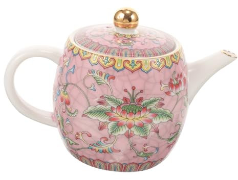 FELTECHELECTR Teiera in Porcellana Stabile in Stile Cinese Per Casa Ufficio Campeggio