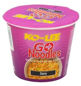 6X Ko-Lee Go-Noodles Curry (Cup) 65gr