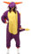 Silver_river Winter Tieroutfit tierkostüme Unisex Adult Lila Drache Tier Onesie Pyjama Halloween Kostüm Schlafanzug Jumpsuit, Lty12purple, M(160cm-169cm)