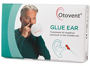 Otovent Adult Autoinflation Device - Clinically Effective Treatment for Glue Ear. Eustachian Tube Unblocker and Ear Pressure Relief.