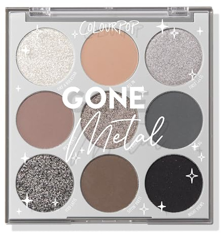 Colourpop Gone Metal Eyeshadow Palette