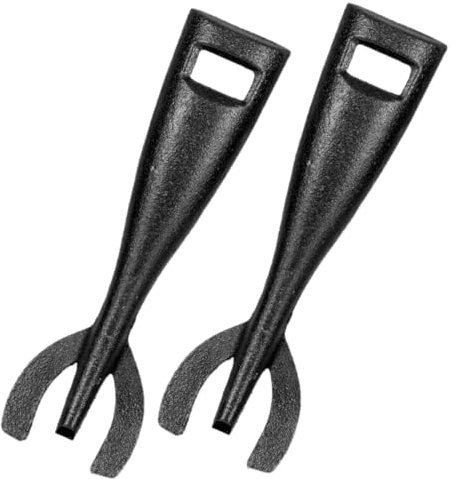 Cabilock Clip per Barbecue per Forchetta da Bistecca Clip Teppanyaki Materiale in Ghisa Facile da Pulire Previene Le Scottature alle