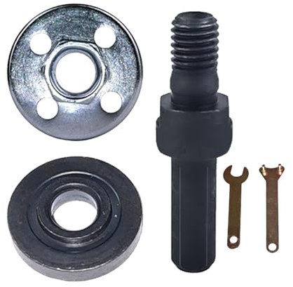 Juego De Bielas Para Amoladora Angular | Adaptador De Extensión Para Esmeriladora Con Accesorios,Accesorios De Discos Abrasivos Ajustables Para Pulido De Muebles Metálicos Y Jade