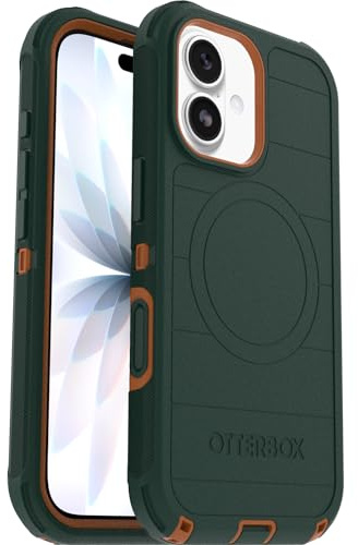 OtterBox Defender Series Pro MagSafe Case for iPhone 17, Shockproof, Drop Proof, Ultra-Rugged, Protective Case, 7x Tested to Military Standard, Green