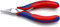 KNIPEX Elektronik-Greifzange mit durchgestecktem Gelenk auf SB-Karte mit Mehrkomponenten-Hüllen 115 mm, 35 12 115 SB