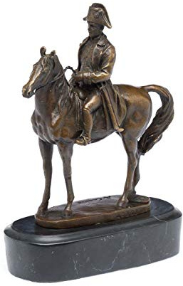 Brons Napoleon med hästbronsskulptur bronsfigur skulptur antik stil