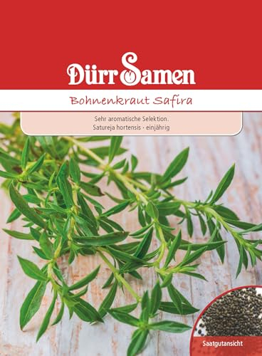 Bohnenkraut Samen Safira Bohnenkrautsamen ca 500 Korn Küchenkräuter Kräutersamen Saatgut Balkon Garten Hochbeet Kübel Dürr Samen