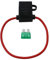 Lumonic portafusibile per auto con cavo da 25cm impermeabile con tappo I Portafusibile per auto 30A fusibile piatto I Portafusibile per auto, portafusibile piatto