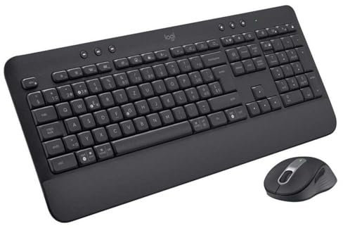 Teclado y Ratón Inalámbrico Logitech MK650 Gris QWERTY