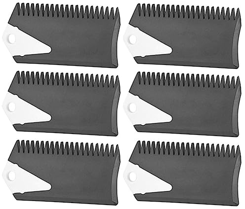 HALIYY Surf Wax Remover 6 Stück Surf Wax Remover Kamm-Entferner Reinigungswerkzeug für Surf Wartung