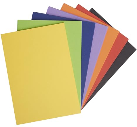Stephens Vivid Coloured Card A5 240gsm 100 Sheets, Great For Printing, Photocopying, Card Making, Decoupage, And Scrapbook Designs, Perfect Cardboard Base For Craft Projects, Essential Stationery Item