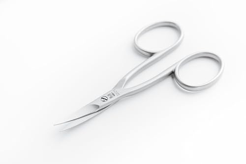 Premium European Nail and Cuticle Scissors by NN Knives - Trusted Family Business Since 1971 (Nail, Professional - Left Handed, Stainless Steel)