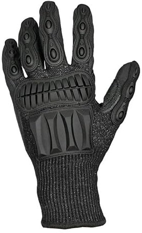 KENBT Guantes tácticos de Nivel 5, Fibra de Carbono Profesional anticorte, for Exteriores,ProteccióN MáS Fuerte