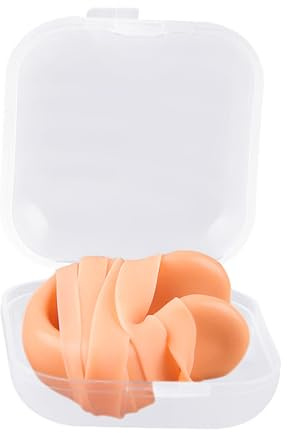 Qsvbeeqj Clip nasal de natation avec corde pour la plongée et autres pinces de nez pour sports nautiques avec corde pratique pour la natation et le surf