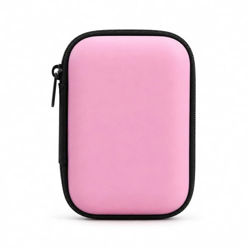 RSYHVG Pink Dart Case, Multi-Functional EVA Darts Carrying Storage Bag with Mesh Pockets, Portable Dart Holder Organiser for Darts, Tips, Flights, Shafts and Dart Accessories
