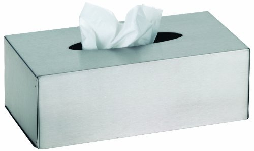 Kela 18948 Kosmetiktuch Box Clean Aus Edelstahl mit Wandhalterung