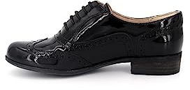 Clarks Damen Hamble Oak Derby, Schwarz, 40 EU