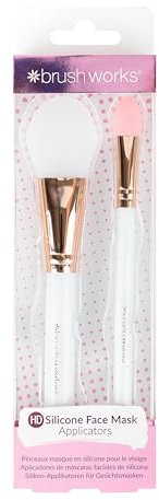 Brushworks Silicone Face Mask Applicators - 2 Pack